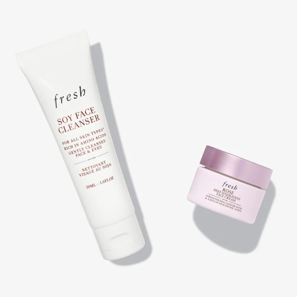 Fresh Soy Face Cleanser & Face Cream Duo